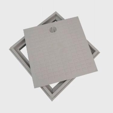 Imagem de Tampa para Ralo com Aro pp 20x20 Odem