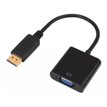 Imagem de Cabo Adaptador Displayport Vga Conversor Vídeo Para Dell Hp