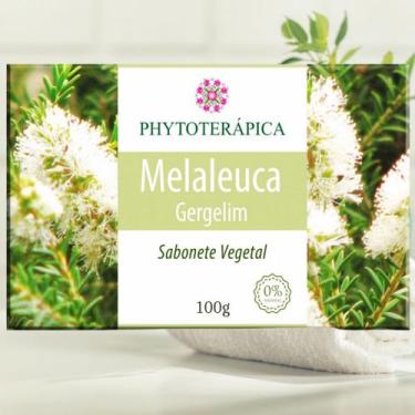 Imagem de Sabonete Vegetal Melaleuca e Gergelim sólido óleo essencial 100g Phyto
