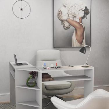 Imagem de Mesa Manicure L Nail Design Professional - FR MOVEIS, BRANCA