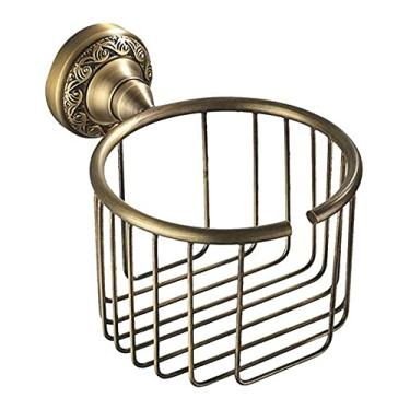 Imagem de Acessórios de banheiro prateleira de toalha de bronze antigo suporte de papel higiênico suporte de sabão suporte de toalha suporte de máquina de lavar roupa bronze antigo, suporte de papel higiênico