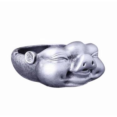 Imagem de Cinzeiro de mesa modelado de criatividade cinzeiro de mesa moda divertido homens mulheres para fumar material de resina escritório de uso doméstico ornamentos (tamanho: prateado)