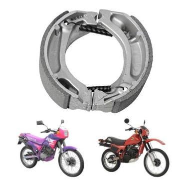 Imagem de Patim Lona Freio Traseiro Std NX 150 / NX 200 / XLR 250 - Brandy