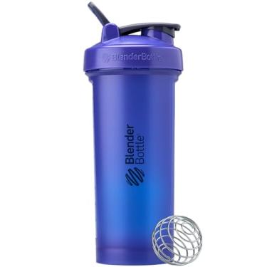 Imagem de BlenderBottle Coqueteleira clássica V2 perfeita para shakes de proteína e pré-treino, 1,275 g, azul reflexo