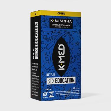 Imagem de Preservativo k-med k-misinha sex education com 8 unidades