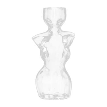 Imagem de Fenteer Vaso pequeno para sementes de abacate, centro de mesa, flores decorativas, presente, planta hidropônica, vaso transparente para cultivo de abacate