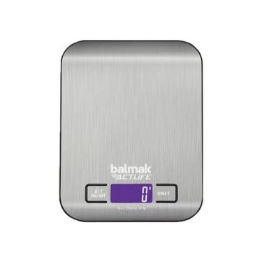 Imagem de Balança Digital de Cozinha com Plataforma Ultra-Slim Inox-5 - Balmak