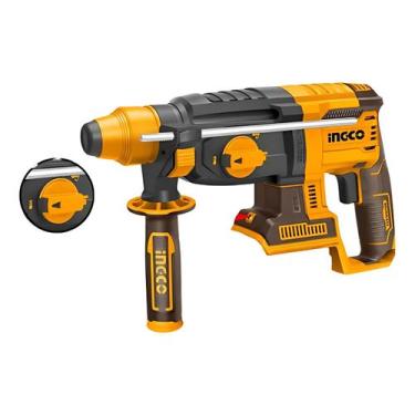 Imagem de Martelete SDS Plus Brushless 20V Ingco P20S 2 Baterias 4Ah