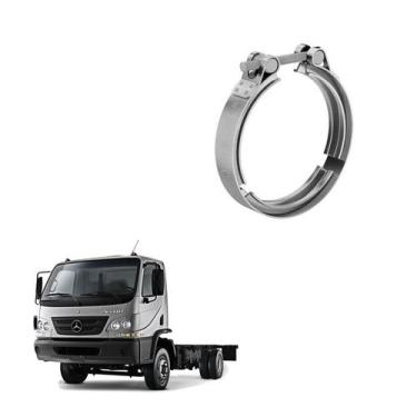 Imagem de Abraçadeira Escapamento Acello Original Tubo Motor Inox 4p - BRSUL