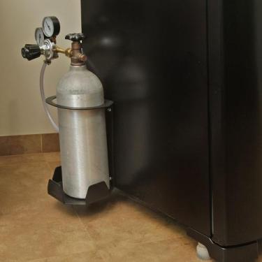 Imagem de Suporte Cilindro CO2 - O2 -Chopeira kegeretor Diâmetro 10 cm - Maxx Di