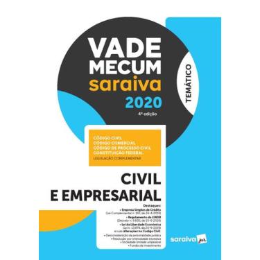 Imagem de Livro - Vade Mecum Civil e Empresarial - Temático - 4ª Ed. 2020