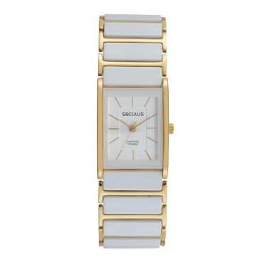 Imagem de Relógio Feminino Seculus Cerâmica 77230LPSVDQ1