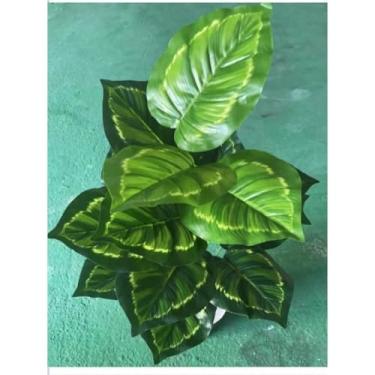 Imagem de Planta Artificial Real Toque70cm-0801 (3,Modelo-0801-folha de Pavao)