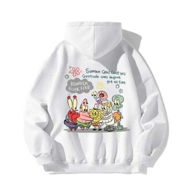 Imagem de Moletom Canguru Unissex Fenda Do Biquini - Core Base, Branco, P