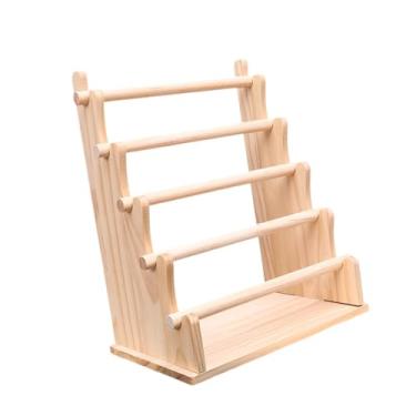 Imagem de Fiocias Suporte para pulseiras, suporte para relógios de pulso, simples para exibição de joias, organizador para armazenamento de joias para balcão de loja, 5 Níveis