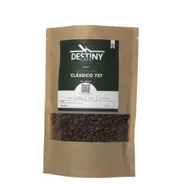 Imagem de Destiny Cafe Clássico 737, Café em Grãos, 83 pontos, 100% Arábica, Moca, Natural, Sul de Minas, 250g