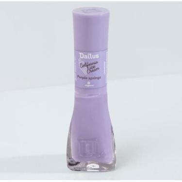 Imagem de Esmalte California Ice Cream  Purple 8ml - DAILUS UNHAS