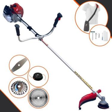 Imagem de Podador de Grama À Gasolina Kawashima BCJ521L 52cc 2,5HP 10.000rpm Roç