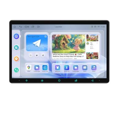 Imagem de Joying Rádio de carro para Dodge RAM 1500/2500/3500 2013-2018, unidade de cabeça Android 13 IPS 11,6 polegadas, tela sensível ao toque, estéreo 8 GB + 128 GB com CarPlay e Android Auto, link espelhado