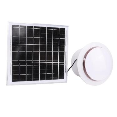 Imagem de Asixxsix Espaço Solar Ventilador, Kit de Ventilador de Painel Solar Com Painel Solar de 8W e Ventilador de Ventilação de 6 Polegadas, Ventiladores de Energia Solar para Galinhas,