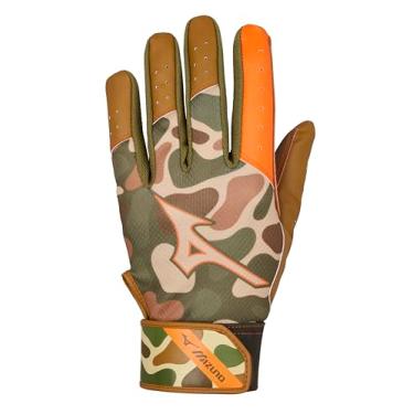 Imagem de Mizuno Luvas masculinas MVP para rebatedores, camuflagem de pato, GG (GG)