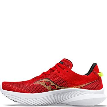 Imagem de Saucony Tênis masculino Kinvara 14, Papoula vermelha, 43