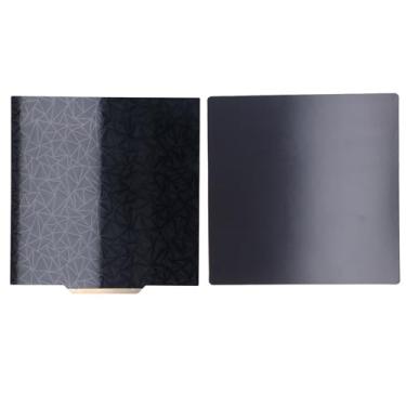 Imagem de Placa de construção de dupla placa de diamante Peo PEI texturiza 230x230mm Cama de impressão com base magnética para a impressora 3D KOBRA