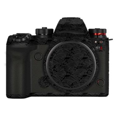 Imagem de Película protetora para câmera S1 II S1M2 Película protetora para Panasonic Lumix S1II S1 Mark II (onda preta)