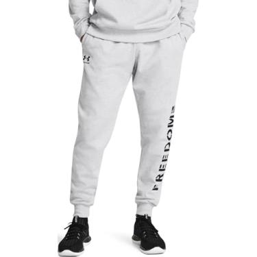 Imagem de Under Armour 1386762-11-XL Freedom Rival Jogger Mod Cinza Claro GG