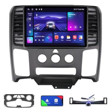 Imagem de Rádio estéreo automotivo com tela sensível ao toque de 33.3 cm para Dodge Ram 1500 2500 3500 2013-2018 (controle climático CA manual ou automático) kit de painel de substituição com CarPlay Android