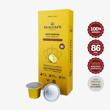 Imagem de 10un Cápsulas  Café Especial Realcafé Reserva  Compatível Nespresso  T