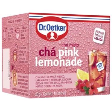 Imagem de Chá Misto Dr. Oetker Pink Lemonade 20g com 10 Unidades - Dr Oetker