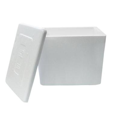 Imagem de Caixa Isopor Térmica Cerveja Sorvete Remédio Medicamento Refrigerante 