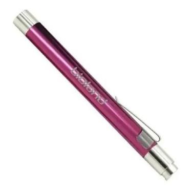 Imagem de Lanterna Clínica Medica De Led Luz Branca Com Pilhas Bioland,  Rosa
