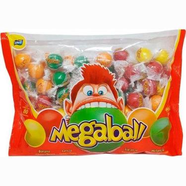 Imagem de Chiclete De Bola Megaball Goma Mascar 440g - Sukest