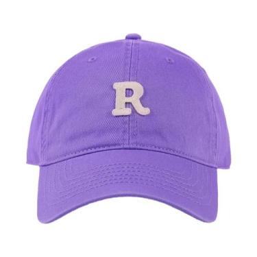 Imagem de Boné de Beisebol de Algodão Roxo - Ajustável, Unissex e Personalizável