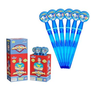 Imagem de Lança Bolha de Sabão Bubble Stick Personagens 130ml Bastão (Lucas Neto (6 Un))