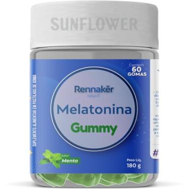Imagem de Rennaker Night Gummy Melatonina 0,21mg (Menta)