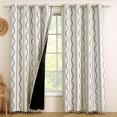 Imagem de Cortinas Blackout ColorBird Southwest Linen 100% Boho 213 cm