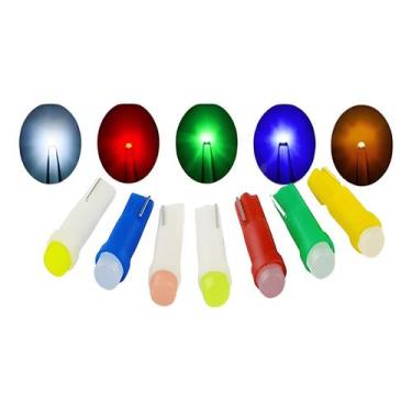 Imagem de 3 Lâmpada Led Branco Painel Ar Ventilação T5 Pinguinho - Lumi, Vermelh