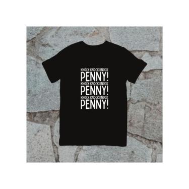 Imagem de Camiseta The Big Bang Theory Knock Knock Penny 100% algodão - Lightbek