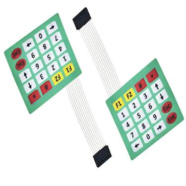 Imagem de LYLGO 2 peças, teclado de extensão matriz 4 x 5, 20 teclas, interruptor de membrana