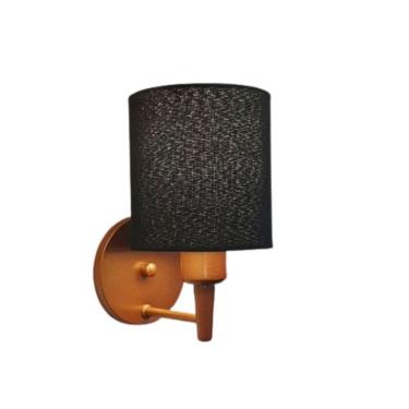 Imagem de Arandela Cilíndrica Vivare Md-2009 Cobre Cúpula Em Tecido - Bivolt Cobre-preto 127/220v