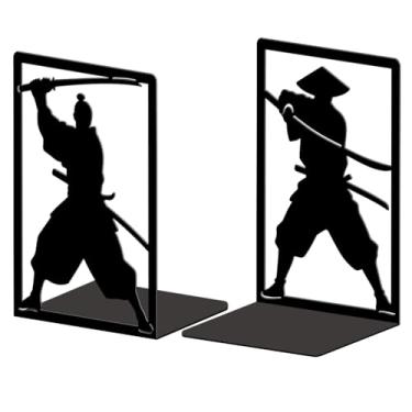 Imagem de Peacoblue Suportes de livros de metal para prateleiras, tampas de livros de estudo resistentes decorativas modernas para escritório, mesa, prateleira, sala 13,5 x 10,9 x 20,1 cm de ferro fundido