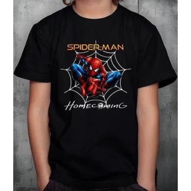 Imagem de Camiseta Camisa Juvenil Infantil Menina Menino Homem Aran ha Super Her