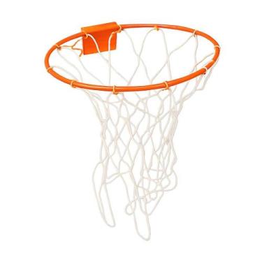 Imagem de Aro de Basquete Ajustável Infantil Com Parafusos Rede 4mm - Triboshop