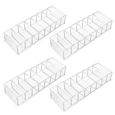 Imagem de Organizador compacto Foraineam Acrylic Cosmetics, pacote com 4