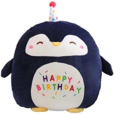 Imagem de Almofada de pelúcia para animais de pelúcia Penguin Fawowe Penguin