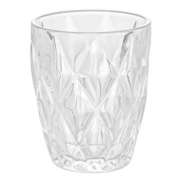 Imagem de Copo de Vidro Diamond Transparente 270ml - Lyor