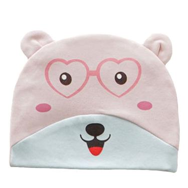 Imagem de Gorro Fantasia Para Bebê 17x14cm Cachorro Rosa